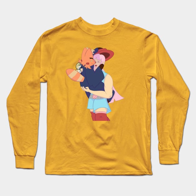 Abbyrina Long Sleeve T-Shirt by SpaceSharq